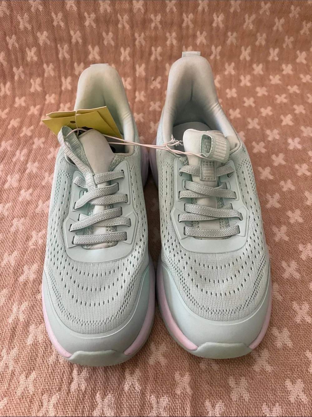 all in motion Light Mint and Pink Kids' Sneakers